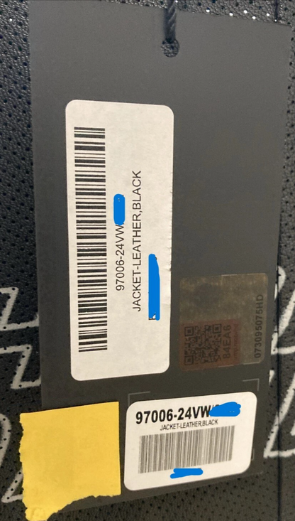 NEW GENUINE HARLEY DAVIDSON 97006-24VW/002L Factory Perforated Leather Jacket