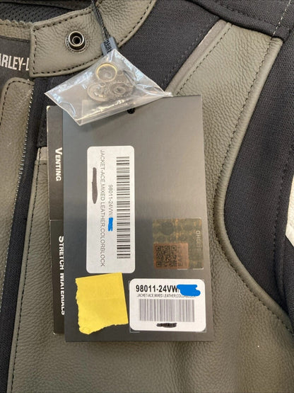 NEW GENUINE HARLEY DAVIDSON 98011-24VW WOMAN'S 3W Triple Vent System 2.0 Leather