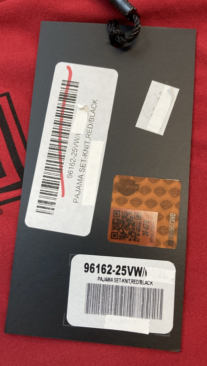NEW GENUINE HARLEY DAVIDSON 96162-25VW/002L WOMAN'S XL Bar & Shield Plaid Long S