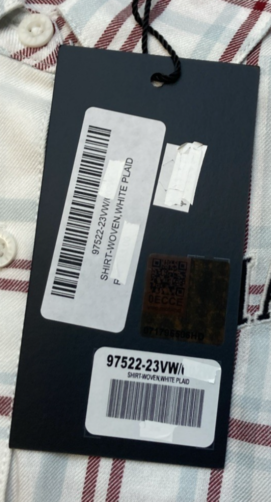 NEW GENUINE HARLEY DAVIDSON 97522-23VW/002W WOMAN'S 2W Faith Sleeveless Plaid Sh