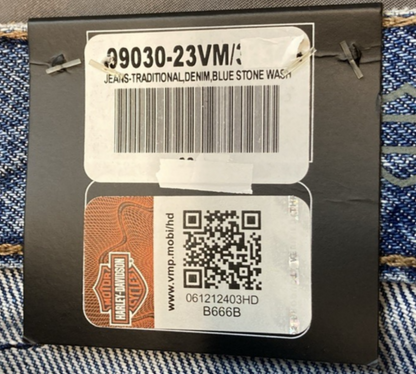 NEW GENUINE HARLEY DAVIDSON 99030-23VM/3234 MEN'S 32/34 Original Straight Jean -