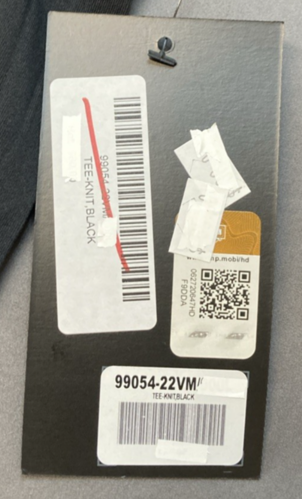 NEW GENUINE HARLEY DAVIDSON 99054-22VM/000L MEN'S LG Bar & Shield Short Sleeve T