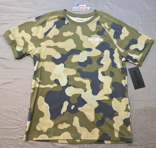 NEW GENUINE HARLEY DAVIDSON 96828-23VM/000L MEN'S LG Street Surplus Tee