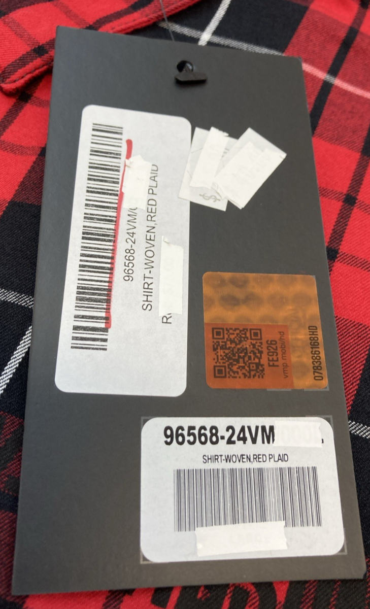 NEW GENUINE HARLEY DAVIDSON 96568-24VM/000L MEN'S LG Ultrahot Blowout