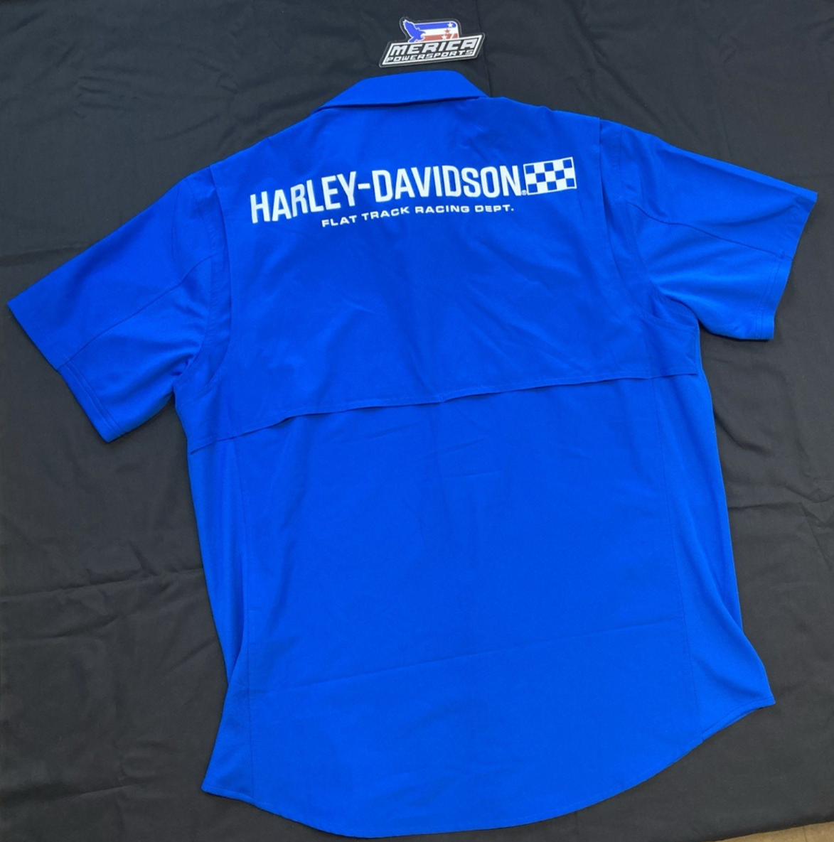 NEW GENUINE HARLEY DAVIDSON 96443-24VM/000L MEN'S LG Wicked Short Sleeve Perform