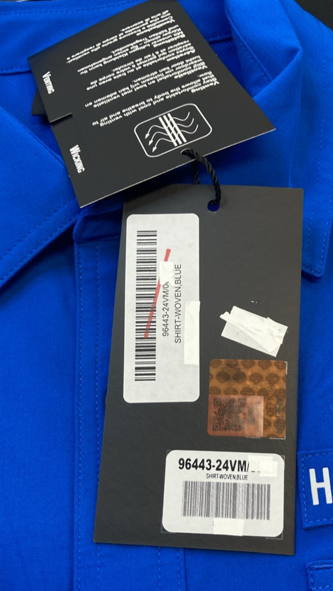 NEW GENUINE HARLEY DAVIDSON 96443-24VM/000L MEN'S LG Wicked Short Sleeve Perform