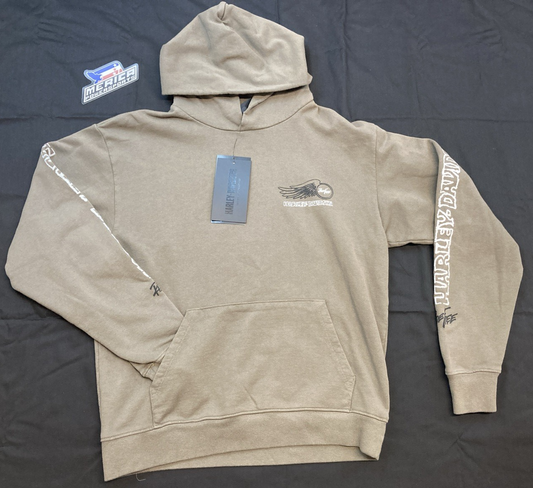 NEW GENUINE HARLEY DAVIDSON 96793-24VX/022L UNISEX XXL Willie G Winged Wheel