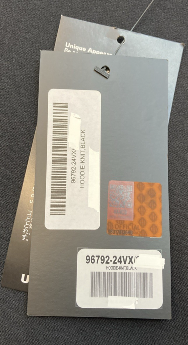 NEW GENUINE HARLEY DAVIDSON 96792-24VX MEN'S MD Willie G Winged Wheel