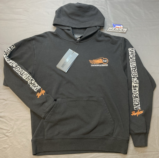 NEW GENUINE HARLEY DAVIDSON 96792-24VX MEN'S MD Willie G Winged Wheel