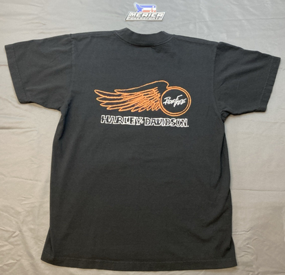 NEW GENUINE HARLEY DAVIDSON 96798-24VX MD Willie G Winged Wheel Tee