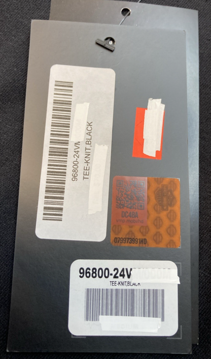 NEW GENUINE HARLEY DAVIDSON 96800-24VM MEN'S MD Willie G #1 Skull Long Sleeve