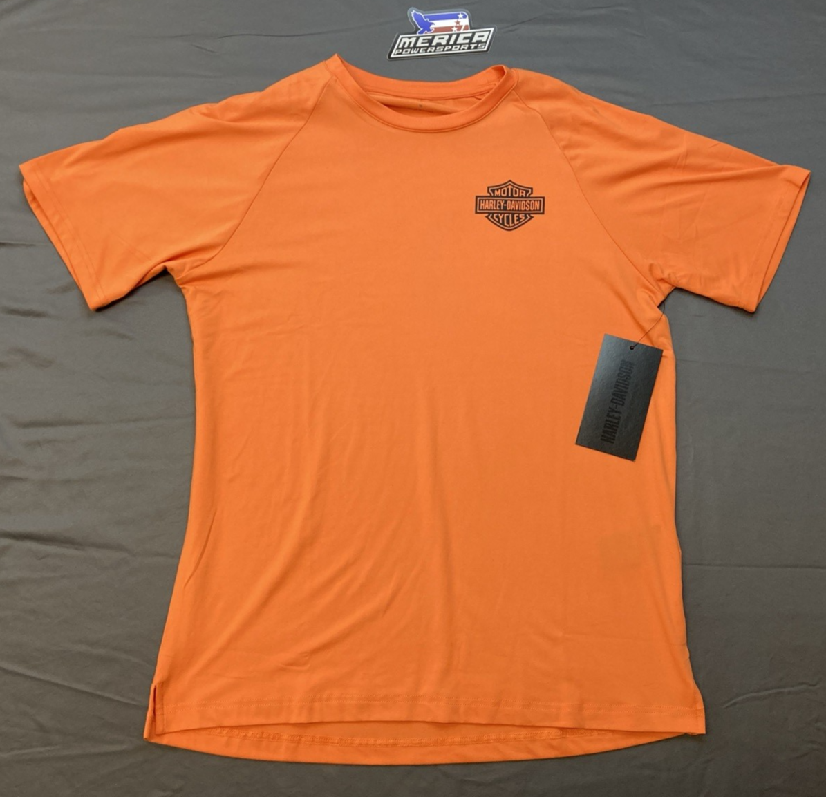 NEW GENUINE HARLEY DAVIDSON 99056-22VM MEN'S MD Performance B&S Short Sleeve Tee