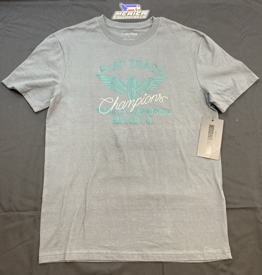 NEW GENUINE HARLEY DAVIDSON 96591-23VM MEN'S MD Flat Trekker Short Sleeve Tee