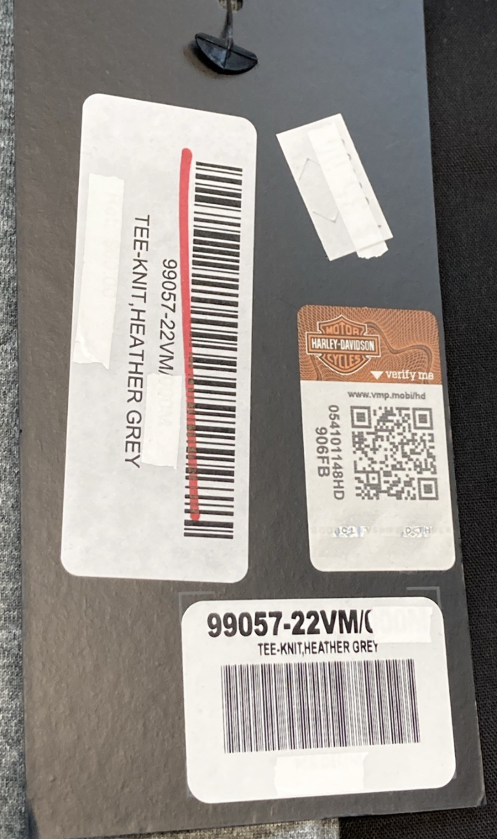 NEW GENUINE HARLEY DAVIDSON 99057-22VM MEN'S MD Performance B&S Short Sleeve Tee