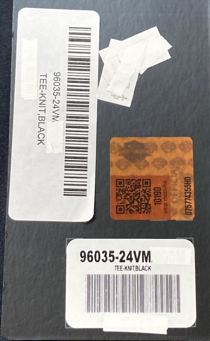 NEW GENUINE HARLEY DAVIDSON 96035-24VM MEN'S MD Factory Performance Tee