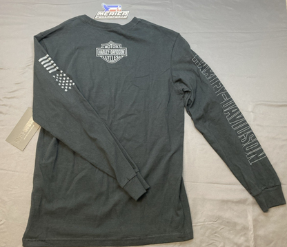 NEW GENUINE HARLEY DAVIDSON 96031-24VM MEN'S MD Wounded Warrior Project Long