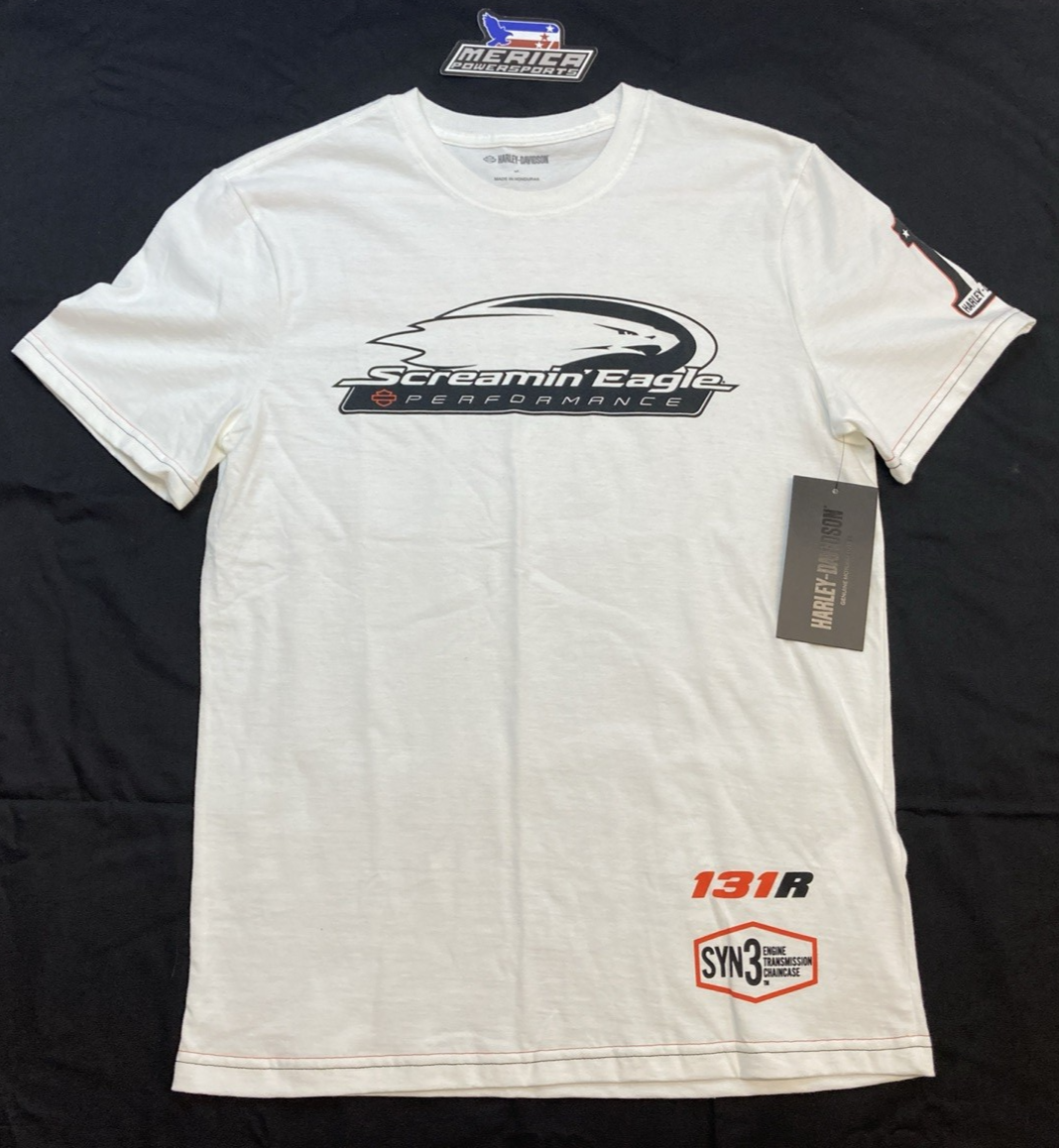 NEW GENUINE HARLEY DAVIDSON 96433-24vm MEN'S MD Screamin' Eagle Short Sleeve Tee