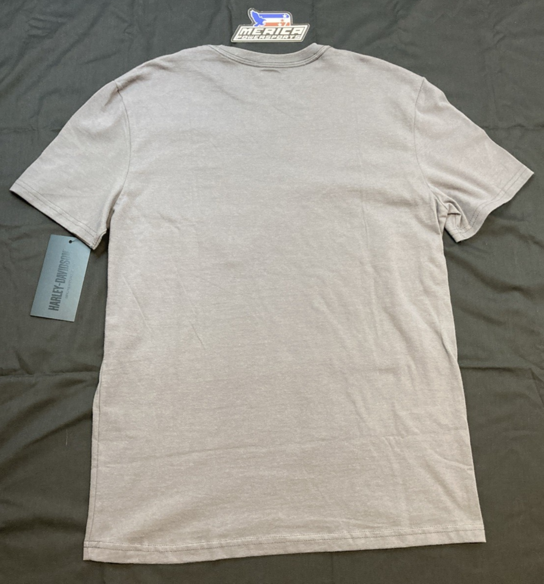 NEW GENUINE HARLEY DAVIDSON 99085-24VM MEN'S MD Bar & Shield Short Sleeve Pocket