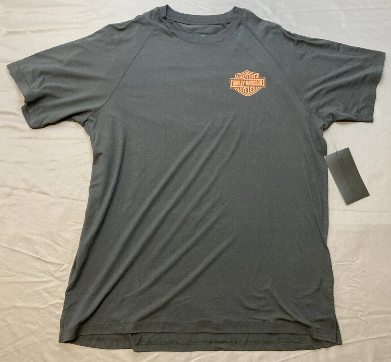 NEW GENUINE HARLEY DAVIDSON 99054-22VM MEN'S MD Bar & Shield Short Sleeve Tee