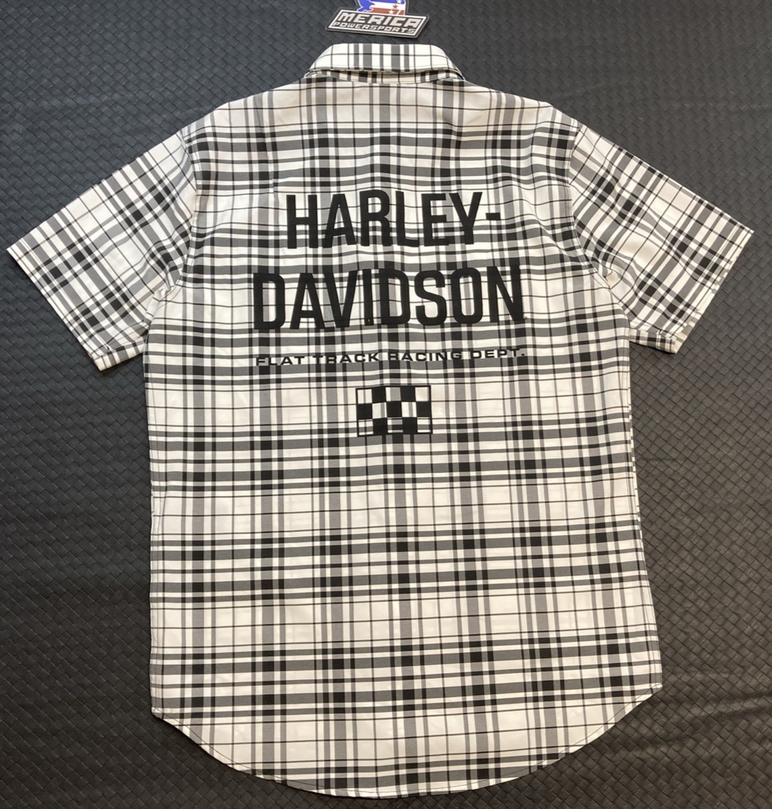 NEW GENUINE HARLEY DAVIDSON 96449-24VM MEN'S MD Enduro Short Sleeve Performance
