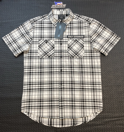 NEW GENUINE HARLEY DAVIDSON 96449-24VM MEN'S MD Enduro Short Sleeve Performance