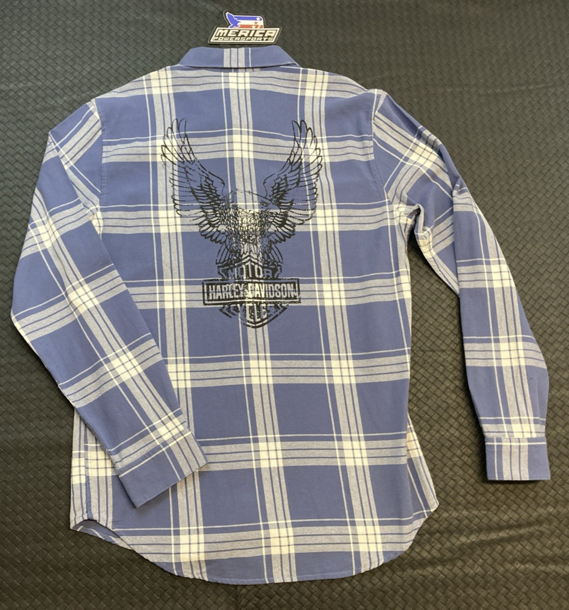 NEW GENUINE HARLEY DAVIDSON 96146-23VM MEN'S MD Men's Road Captain Long Sleeve