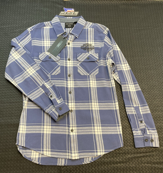 NEW GENUINE HARLEY DAVIDSON 96146-23VM MEN'S MD Men's Road Captain Long Sleeve