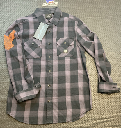 NEW GENUINE HARLEY DAVIDSON 96874-23VM MEN'S MD Men's Motorbreath Long Sleeve