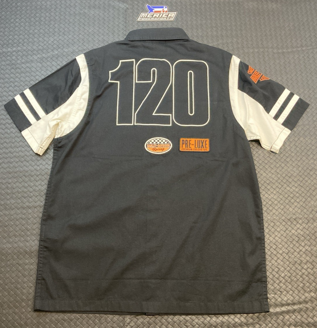 NEW GENUINE HARLEY DAVIDSON 96873-23VM MEN'S MD Men's 120th Anniversary Shirt