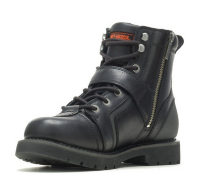 NEW GENUINE HARLEY DAVIDSON D96272 SIZE 12 MEN'S BRAKE BUCKLE FLASH BLK M/C BOOT