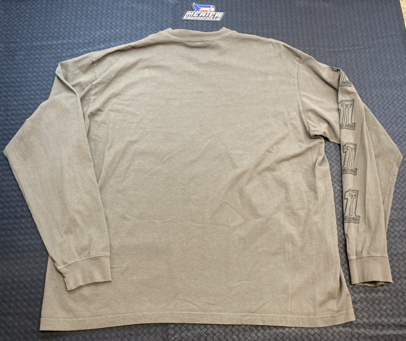 NEW GENUINE HARLEY DAVIDSON 96829-24VM MEN'S XXXL Willie G. Sketchy #1 Long