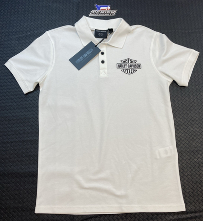 NEW GENUINE HARLEY DAVIDSON 99186-24VM MEN'S XXL Men's Bar & Shield® Polo Shirt