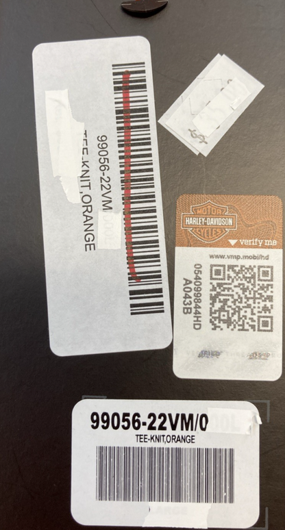 NEW GENUINE HARLEY DAVIDSON 99056-22VM MEN'S XXL Performance B&S Short Sleeve