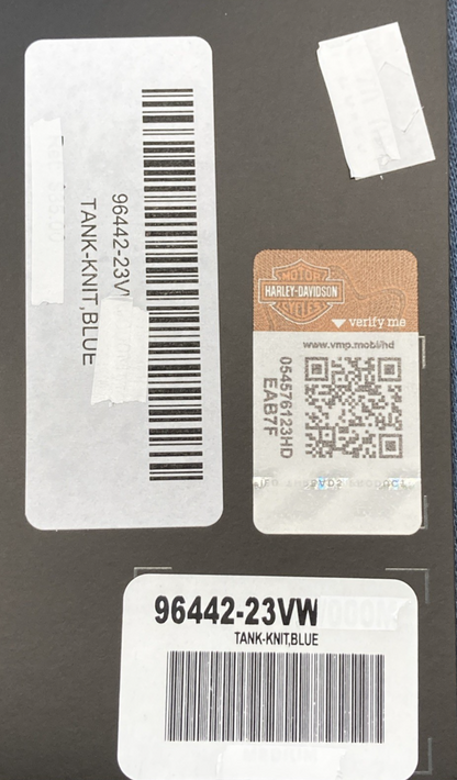 NEW HARLEY DAVIDSON 96442-23VW Women's M Classic Tank Racer Font