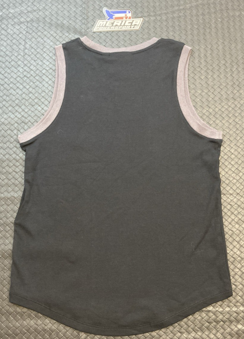 NEW GENUINE HARLEY DAVIDSON 97472-23VW WOMAN'S MD Division Contrast Tank Shirt