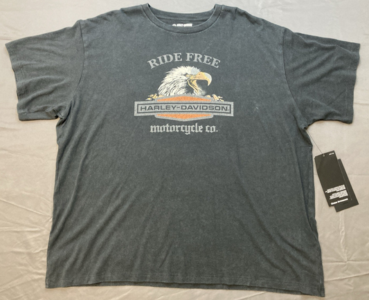 NEW GENUINE HARLEY DAVIDSON 96072-25VW WOMAN'S XL Ride Free Eagle Oversized