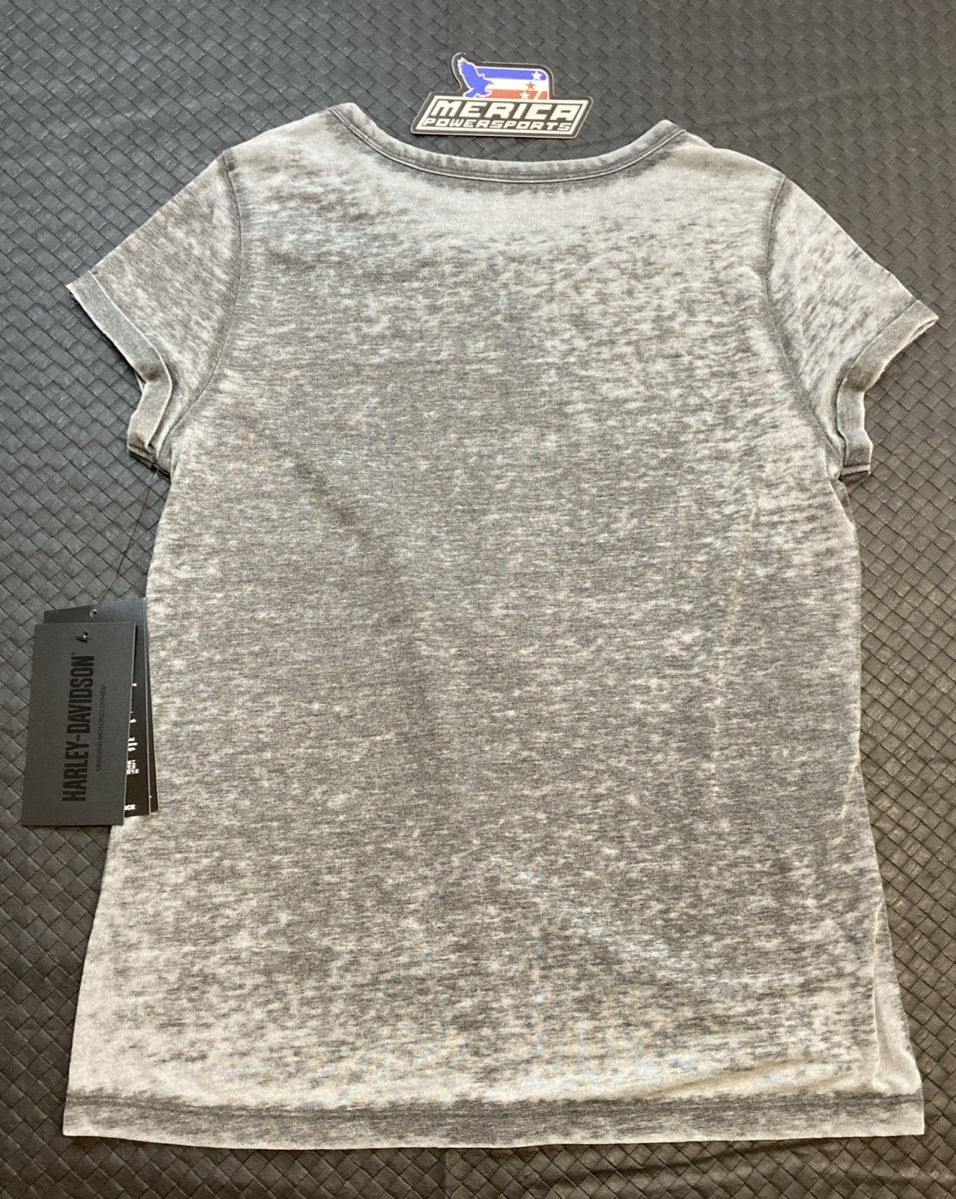 NEW GENUINE HARLEY DAVIDSON 96127-24VW WOMAN'S MD Screaming' Eagle Burnout Tee