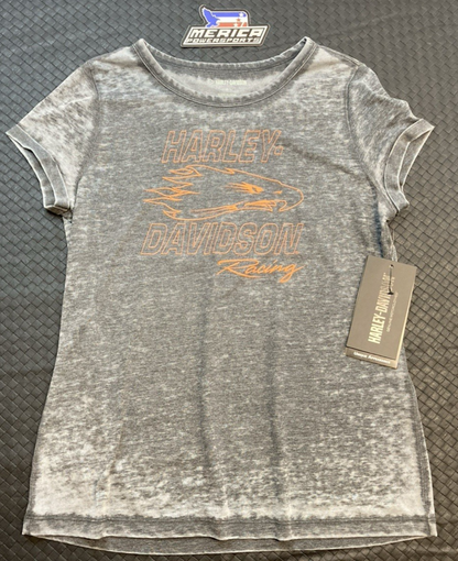 NEW GENUINE HARLEY DAVIDSON 96127-24VW WOMAN'S MD Screaming' Eagle Burnout Tee