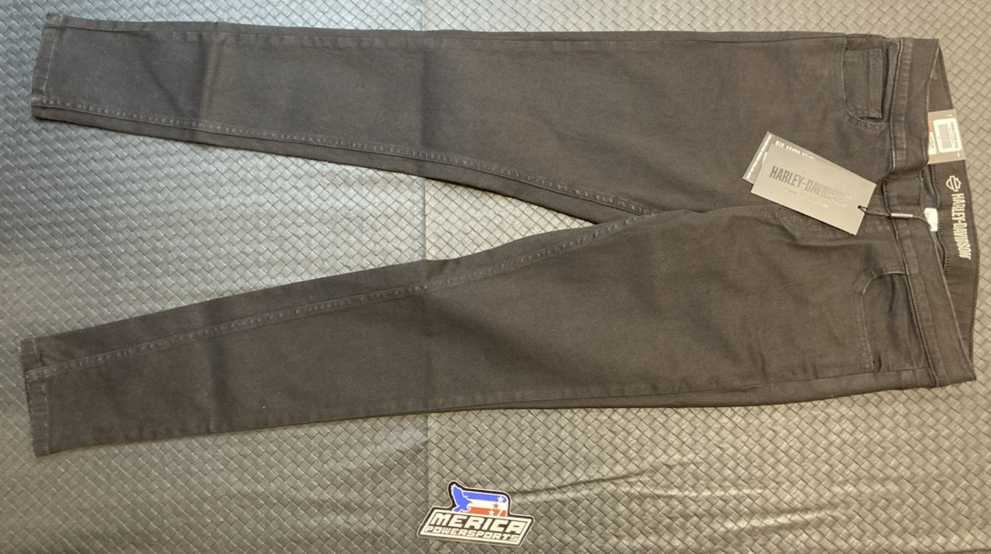 NEW GENUINE HARLEY DAVIDSON 99044-23VW WOMAN'S 31 High Rise Skinny Pull On Jeans