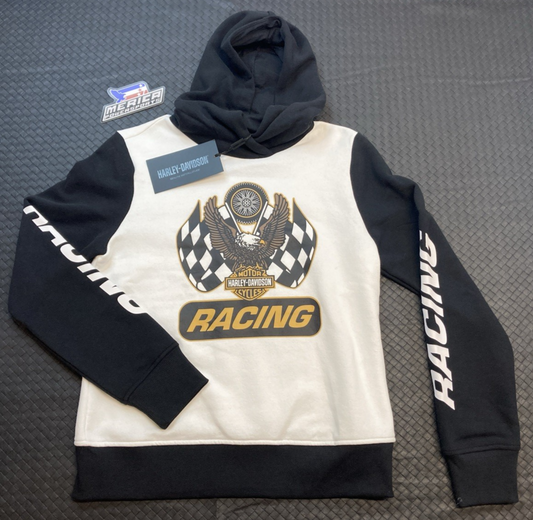 NEW GENUINE HARLEY DAVIDSON 96476-24VW WOMAN'S XS Trophy Pullover Hoodie