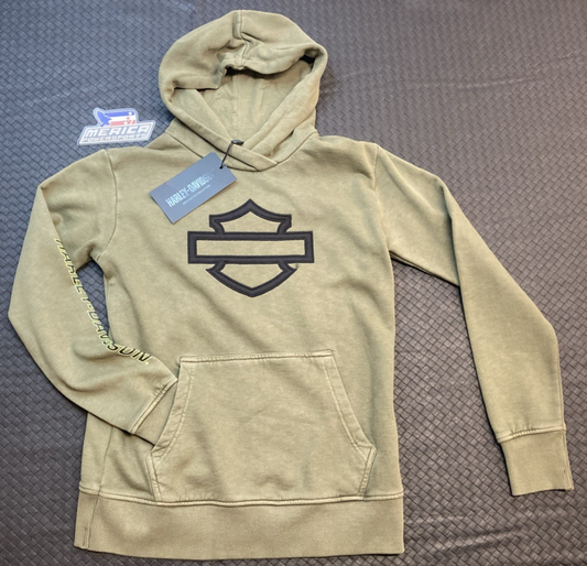 NEW GENUINE HARLEY DAVIDSON 96238-24VW WOMAN'S XS Oversized Bar & Shield