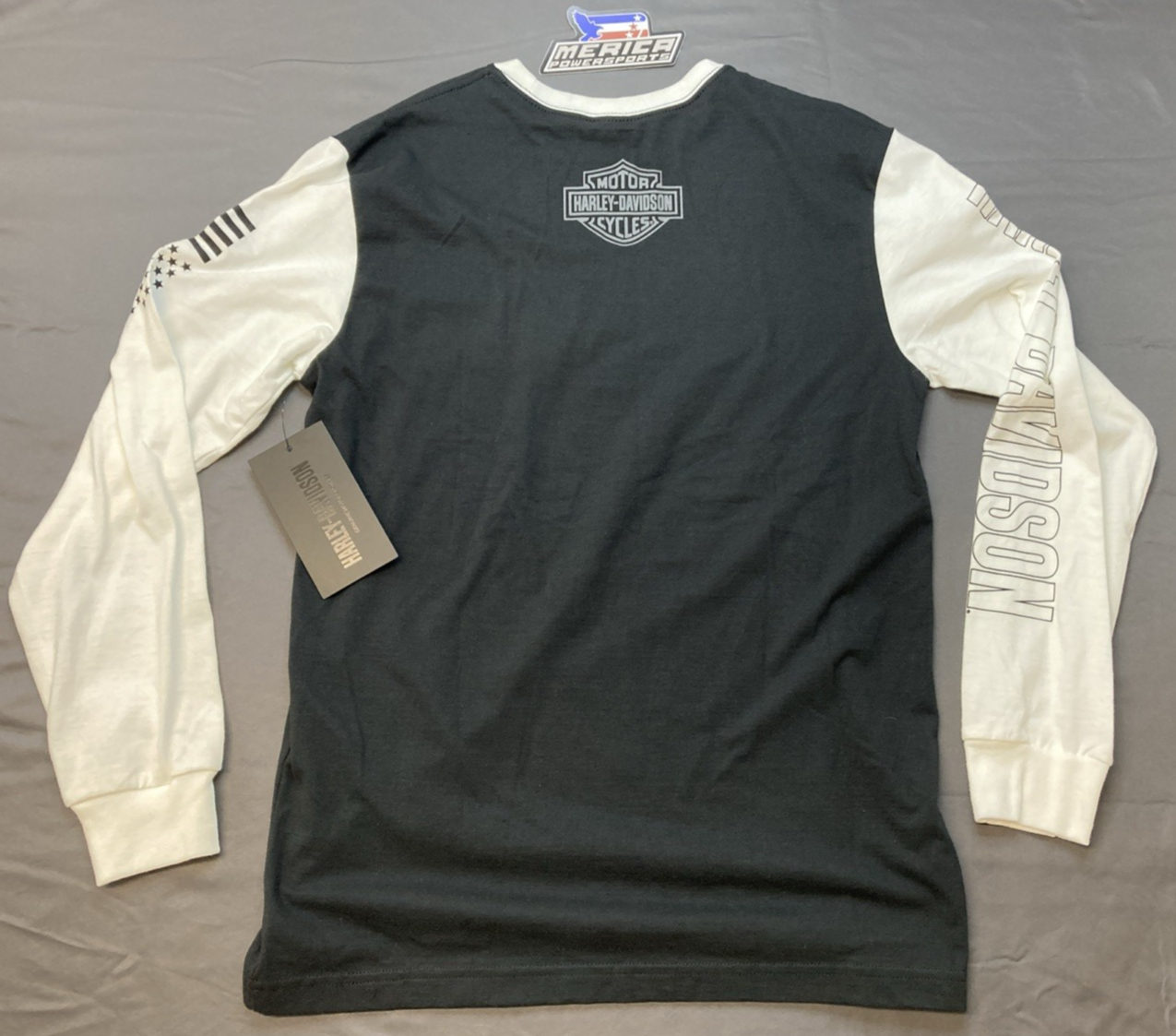 NEW GENUINE HARLEY DAVIDSON 96032-24VM MEN'S SM Project Warrior Long Sleeve Tee
