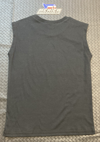 NEW GENUINE HARLEY DAVIDSON 1092304 BOY'S 8/10 Distressed Eagle Sleeveless