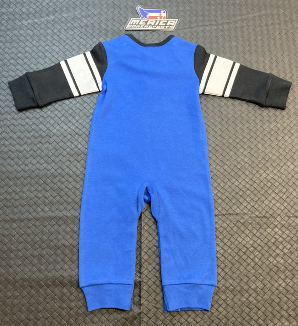 NEW GENUINE HARLEY DAVIDSON 3053304 BOY'S 6/9M Bar & Shield Logo Knit Coveralls