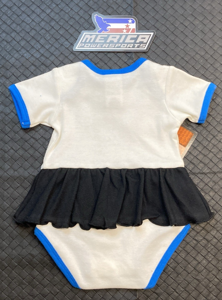 NEW GENUINE HARLEY DAVIDSON 2503306 GIRLS' 0/3M #1 Newborn Knit Dress Creeper