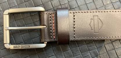 NEW GENUINE HARLEY DAVIDSON BMM010 MEN'S 38 "Mod Bar&Shield" Belt