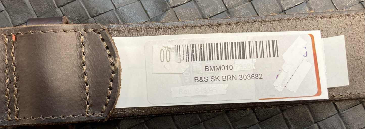 NEW GENUINE HARLEY DAVIDSON BMM010 MEN'S 36 "Mod Bar&Shield" Belt