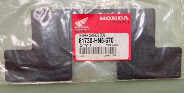 Honda 61730-HN5-670 Rubber, Snorkel, Seal New Genuine