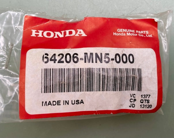 Honda 64206-MN5-000 Molding, R., Rr., Side New Genuine