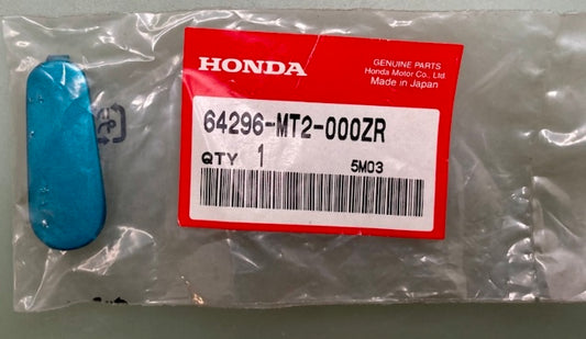 Honda 64296-MT2-000ZR Cap, L., *B134m*, (Barbados, Blue, Metallic) New Genuine